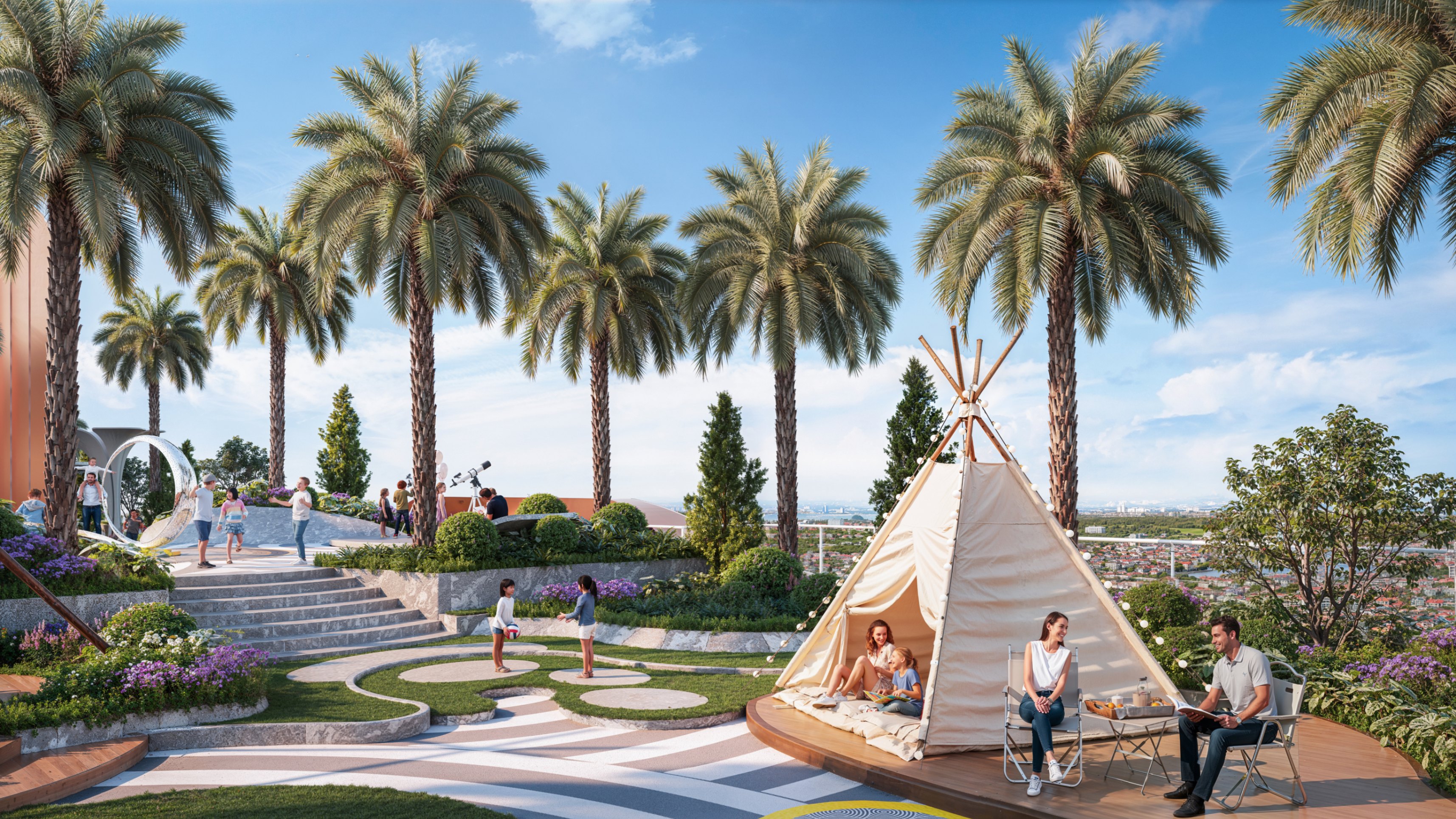 <span class='3xl:text-[60px] 2xl:text-[52px] md:text-[40px] text-[32px] text-grd font-medium'>Đài thiên văn </br> tầng mái</span>